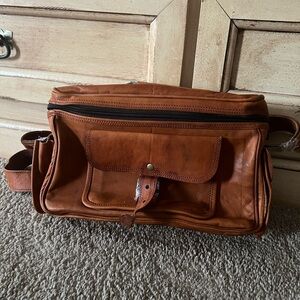 Vintage Leather Camera Bag